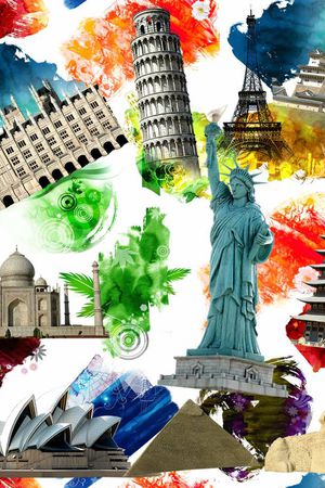 风景印花华亿平台图片