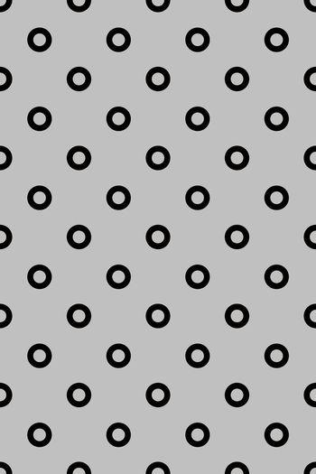 436332-简单时尚简约风格夏季男女T恤圆圈—