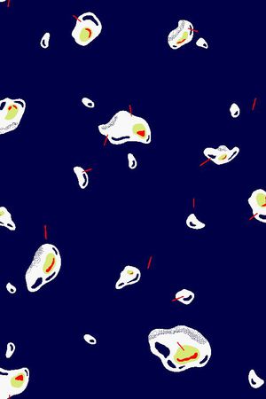 几何花印花华亿平台图片