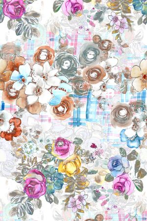 抽象印花华亿平台图片