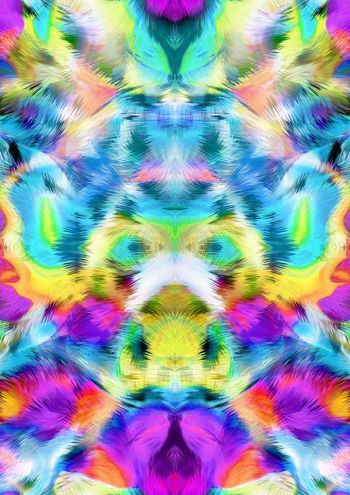 436432-民族风情多彩羽毛动物毛幻彩羽毛系列