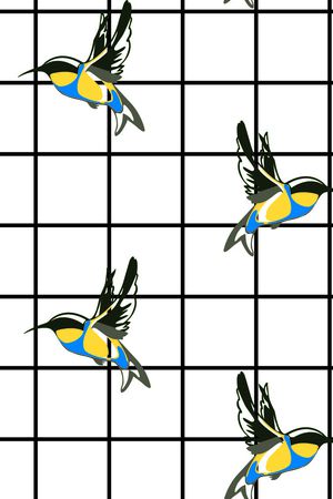 线条印花华亿平台图片