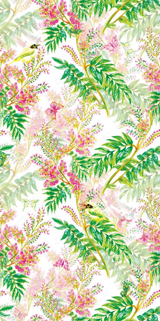 甜美清新印花华亿平台图片