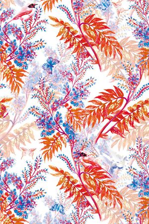 甜美清新印花华亿平台图片