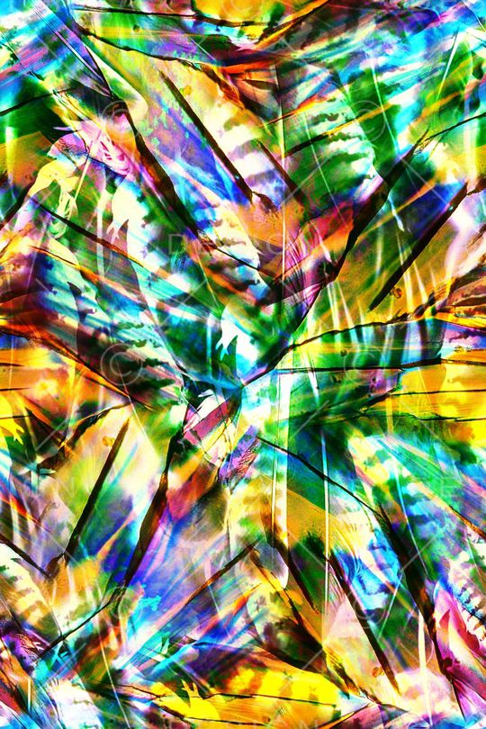 抽象印花华亿平台图片