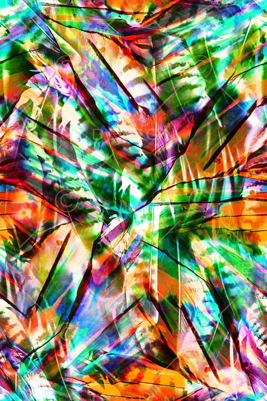 抽象印花华亿平台图片