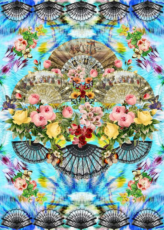 欧式印花华亿平台图片