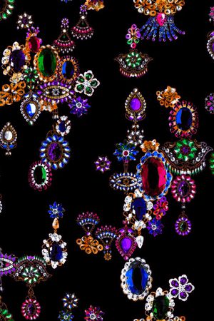 复古印花华亿平台图片