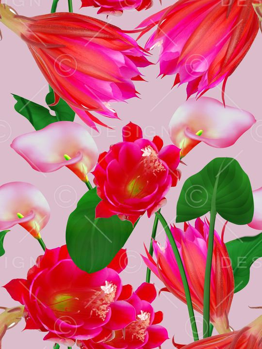 花朵印花华亿平台图片