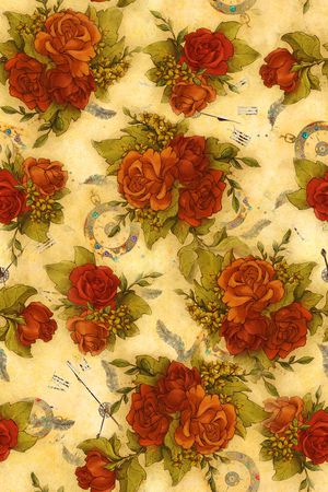 复古印花华亿平台图片