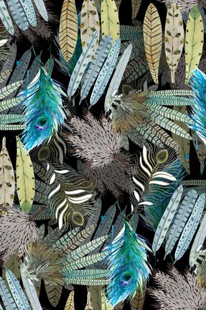 复古印花华亿平台图片