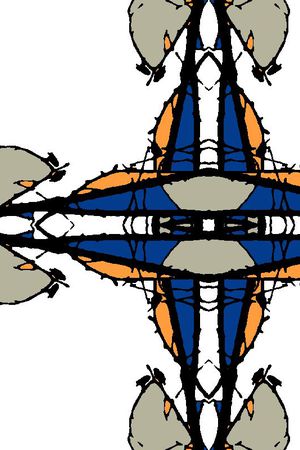 树叶花印花华亿平台图片