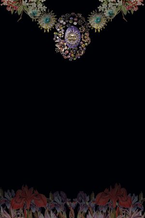 大牌潮流时尚印花华亿平台图片