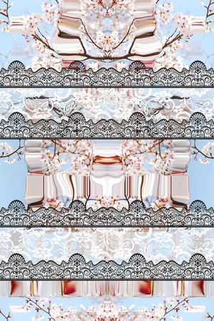 清新印花华亿平台图片