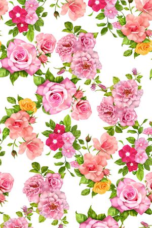 优雅清新印花华亿平台图片