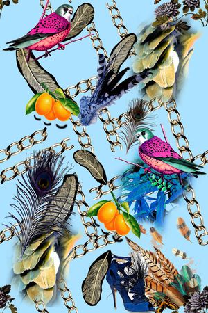 金属链印花华亿平台图片