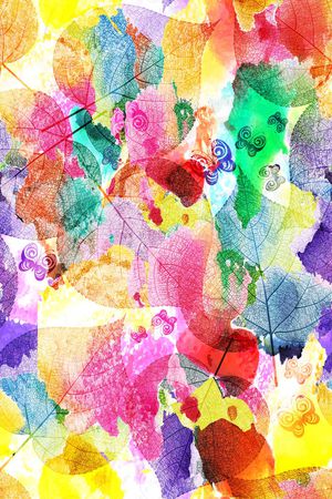 水彩印花华亿平台图片