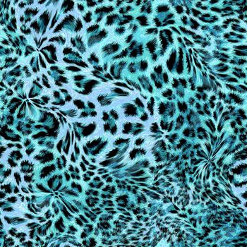 437057-雕板立体效果流动的豹纹豹点真动物皮