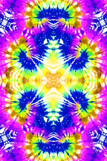 437096-民族风情多彩泥点扎染蜡染浸染水墨混