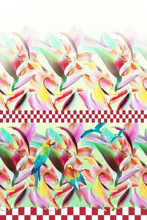 几何元素定位印花华亿平台图片