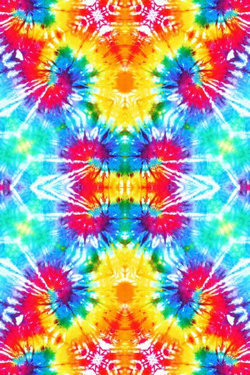 437148-民族风情多彩泥点靛蓝扎染蜡染浸染水