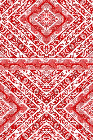 中国风印花华亿平台图片