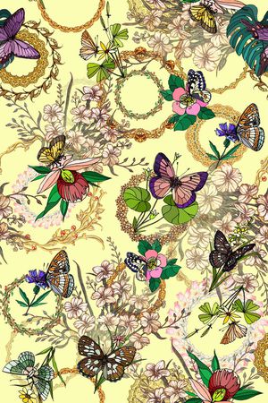 清新时尚印花华亿平台图片