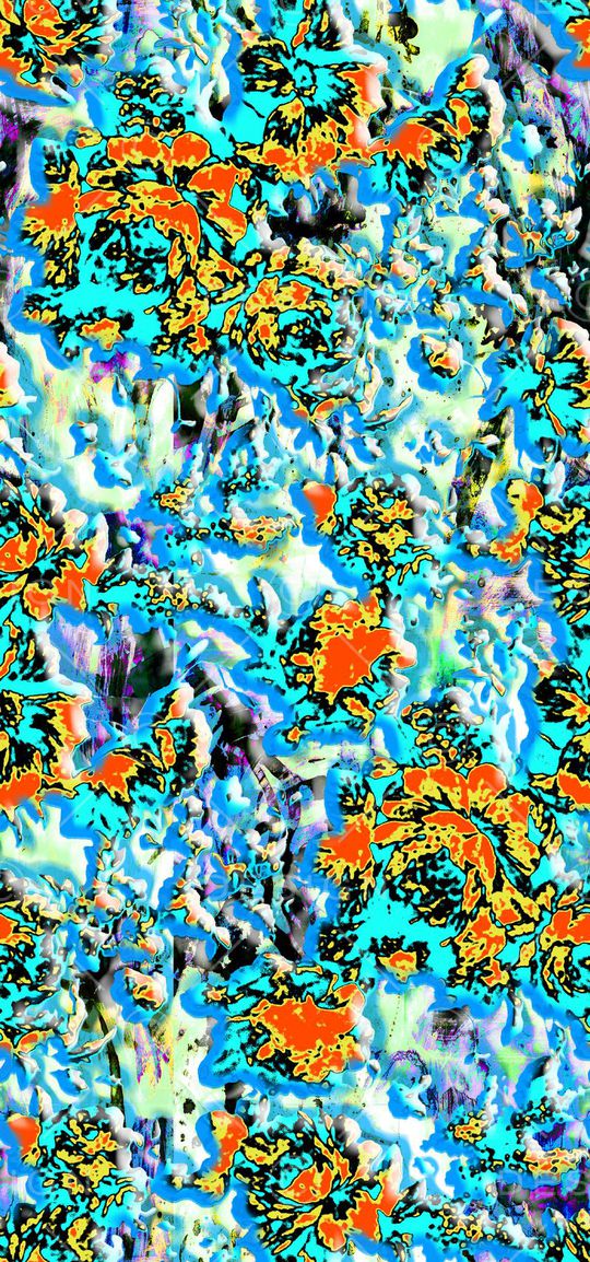 抽闲大气几何印花华亿平台图片