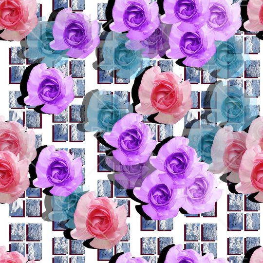 水墨印花华亿平台图片