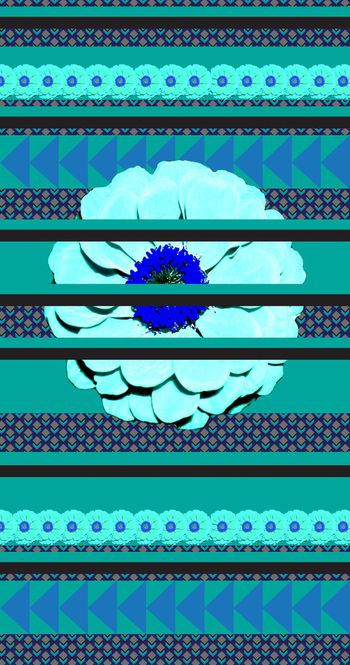 437340-几何 花卉定位