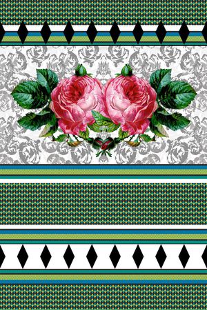 定位花印花华亿平台图片