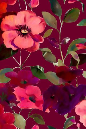 手绘印花华亿平台图片