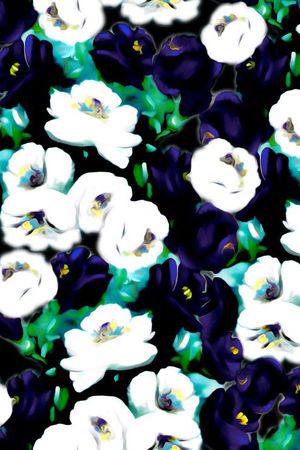 手绘印花华亿平台图片