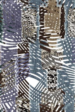 扭曲印花华亿平台图片