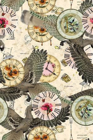 复古印花华亿平台图片