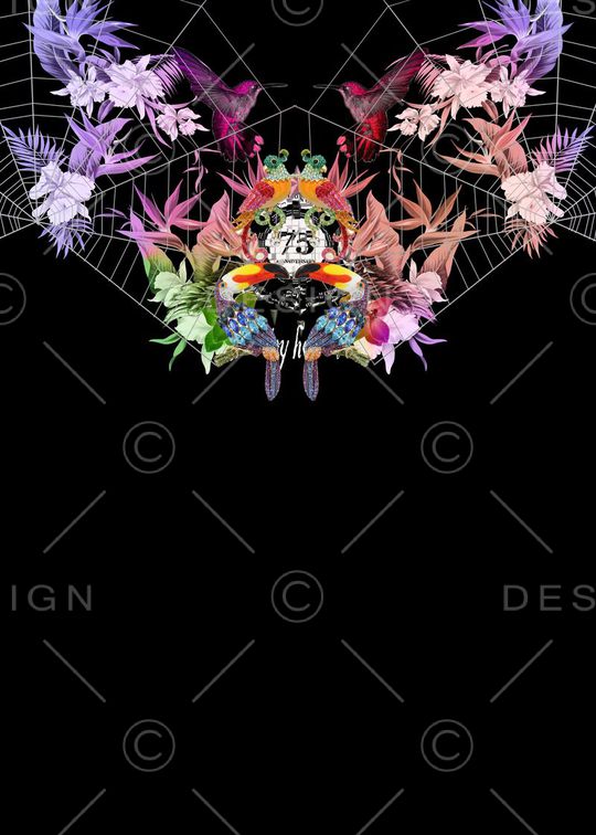 时尚定位印花华亿平台图片