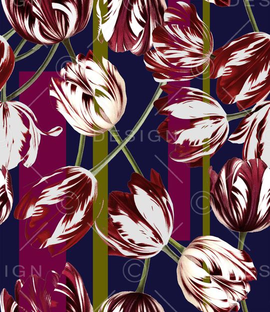 大牌秀场印花华亿平台图片