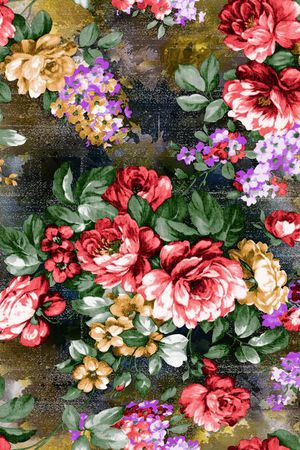 时尚面料华亿平台 数码印花 流行华亿平台印花华亿平台图片