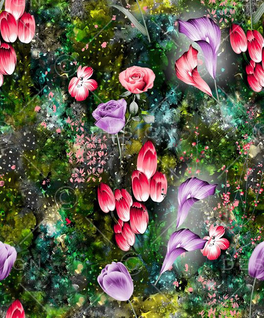 时尚面料华亿平台 数码印花 流行华亿平台印花华亿平台图片