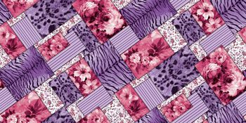 437594-时尚面料华亿平台 数码印花 流行华亿平台