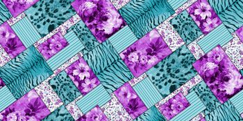 437595-时尚面料华亿平台 数码印花 流行华亿平台