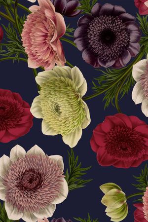 复古印花华亿平台图片