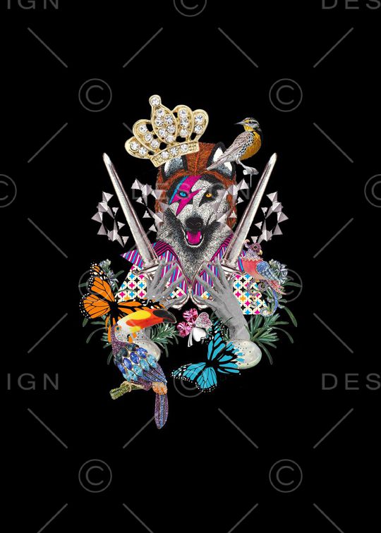 时尚定位印花华亿平台图片