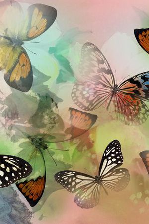 中国山水印花华亿平台图片