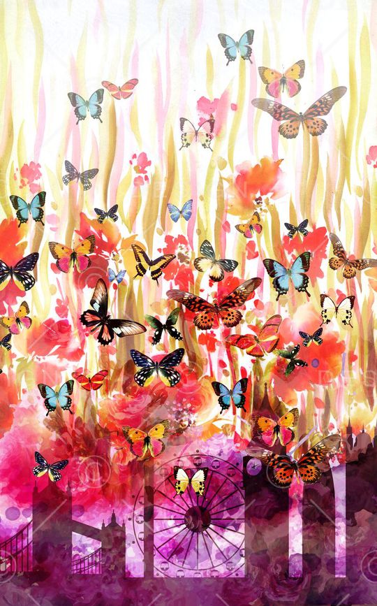 抽象印花华亿平台图片