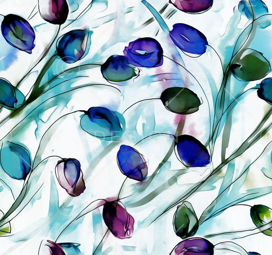 手绘印花华亿平台图片