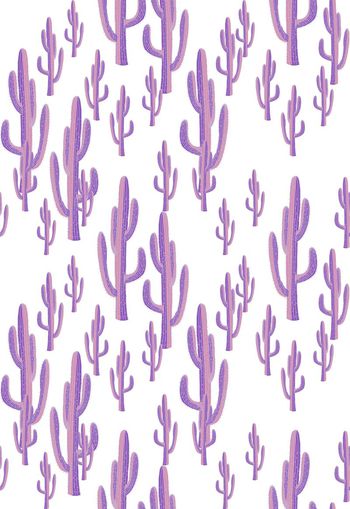 437927-时尚简约仙人掌女装春夏数码印花