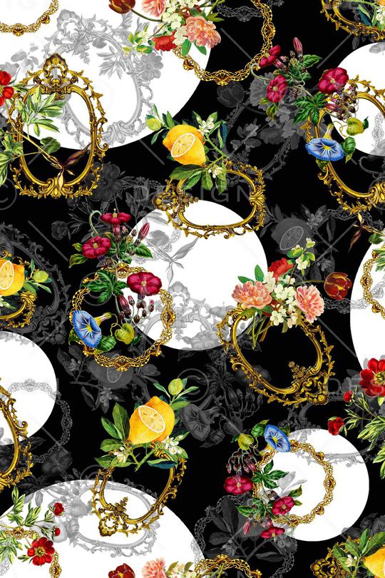 欧式相框印花华亿平台图片