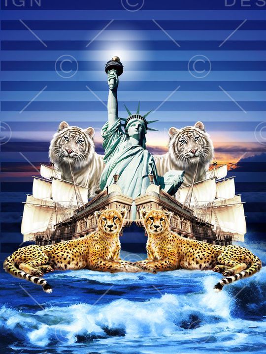 动物印花华亿平台图片