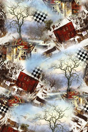 时尚印花华亿平台图片